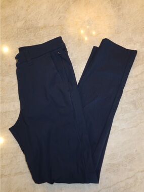 Lululemon ABC Slim-Fit Trouser Navy